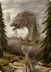 Quilled Greatwurm Art Card (44/54) (ASFDN-044) - Art Series: Foundations
