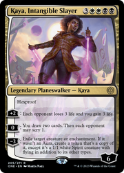 Kaya, Intangible Slayer (PPONE-205P) - Phyrexia: All Will Be One Promos Foil
