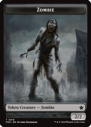Zombie // Insect Doubled-Sided Token (FDN-15 // 21) - Foundations