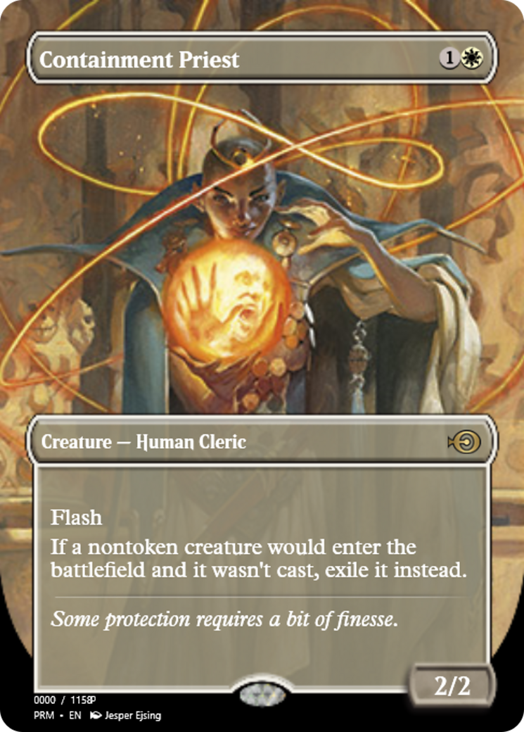 Containment Priest (PRM-81918) - Magic Online Promos