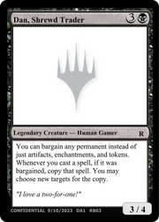 Dan, Shrewd Trader (UNK-RB03B) - Unknown Event