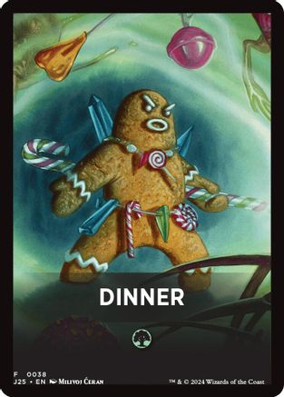 Dinner Theme Card (J25-038) - Foundations Jumpstart