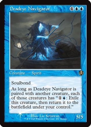 Deadeye Navigator (Retro Frame) (LARP-492) - Launch Party & Release Event Promos Foil