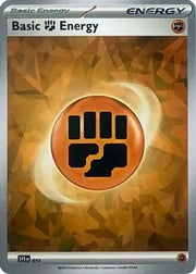 Basic Fighting Energy (Cracked Ice Holo) 014  - Holofoil SV07 Stellar Crown - Common