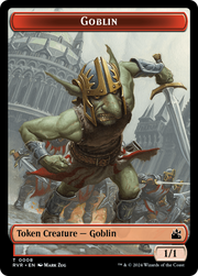 Goblin (TRVR-008) - Ravnica Remastered Tokens Foil