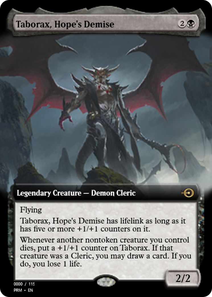 Taborax, Hope's Demise (PRM-83768) - Magic Online Promos