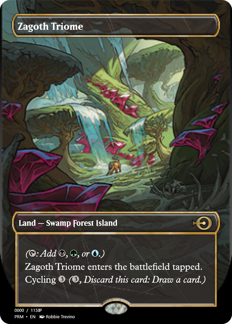 Zagoth Triome (PRM-80947) - Magic Online Promos