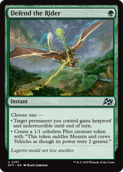 Defend the Rider (DFT-157) - Aetherdrift Foil