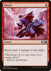 Shock (M21-159) - Core Set 2021 Foil