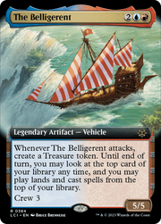 The Belligerent (LCI-384) - The Lost Caverns of Ixalan: (Extended Art) Foil