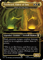 Doran, the Siege Tower (LTC-517) - Tales of Middle-earth Commander / Treebeard, Eldest of Ents (Borderless)