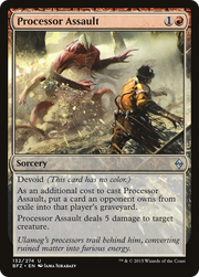 Processor Assault (BFZ-132) - Battle for Zendikar: (devoid)