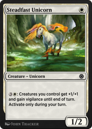 Steadfast Unicorn (HBG-104) - Alchemy Horizons: Baldur's Gate