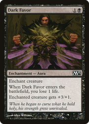 Dark Favor (M13-086) - Magic 2013