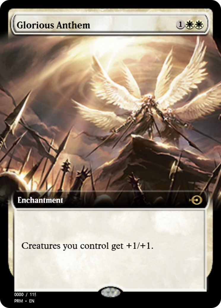 Glorious Anthem (PRM-81930) - Magic Online Promos