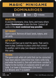 Dominarioes // Dominarioes (cont'd) (MDMU-001) - Dominaria United Minigames Foil