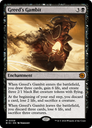 Greed's Gambit (BIG-008) - The Big Score Foil