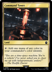 Command Tower (WHO-265) - Doctor Who Foil
