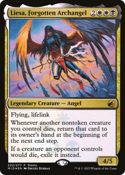 Liesa, Forgotten Archangel (MEDIA-232★) - Innistrad: Midnight Hunt Promos Foil