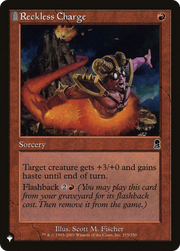 Reckless Charge (LIST-ODY-215) - The List: (tombstone)