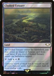 Choked Estuary (40K-268) - Warhammer 40,000 Commander Foil