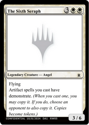The Sixth Seraph (UNK-RW05C) - Unknown Event