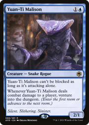 Yuan-Ti Malison (PPAFR-86P) - Adventures in the Forgotten Realms Promos
