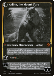 Arlinn, the Pack's Hope // Arlinn, the Moon's Fury (DBL-211) - Innistrad: Double Feature: (Double Faced Transform)