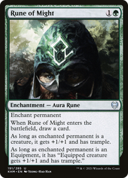 Rune of Might (KHM-191) - Kaldheim Foil