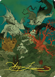 Curiosity // Curiosity (AWOE-065) - Wilds of Eldraine Art Series (Borderless)
