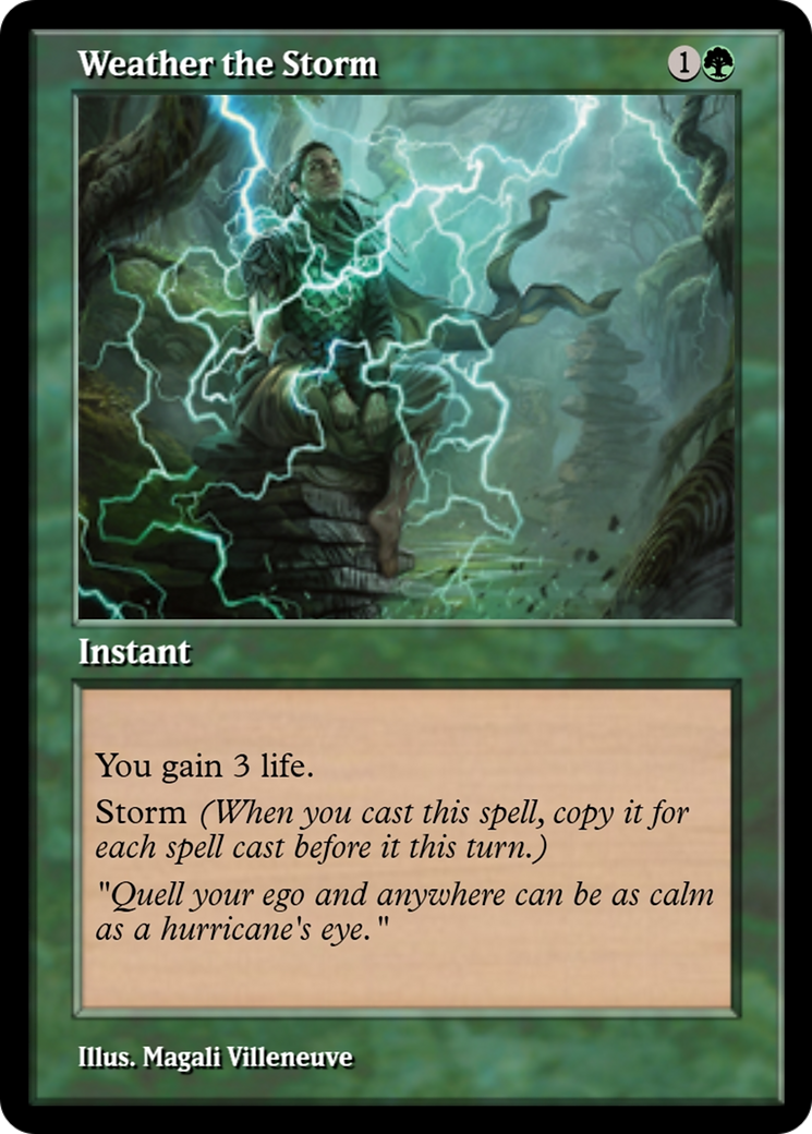 Weather the Storm (PRM-91321) - Magic Online Promos