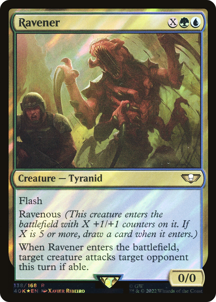 Ravener (40K-138) - Warhammer 40,000 Commander Foil