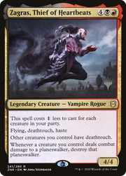 Zagras, Thief of Heartbeats (PPZNR-241) - Zendikar Rising Promos