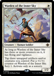 Warden of the Inner Sky (PPLCI-043) - The Lost Caverns of Ixalan Promos Foil