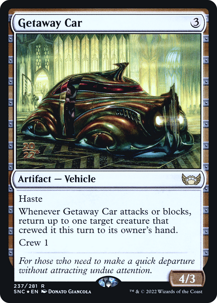 Getaway Car (PRE-237S) - Streets of New Capenna Promos Foil
