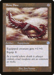 Bone Saw (BRR-007) - The Brothers' War Retro Artifacts Foil