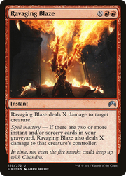 Ravaging Blaze (ORI-159) - Magic Origins