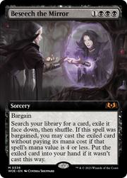 Beseech the Mirror (WOE-336) - Wilds of Eldraine: (Extended Art) Foil