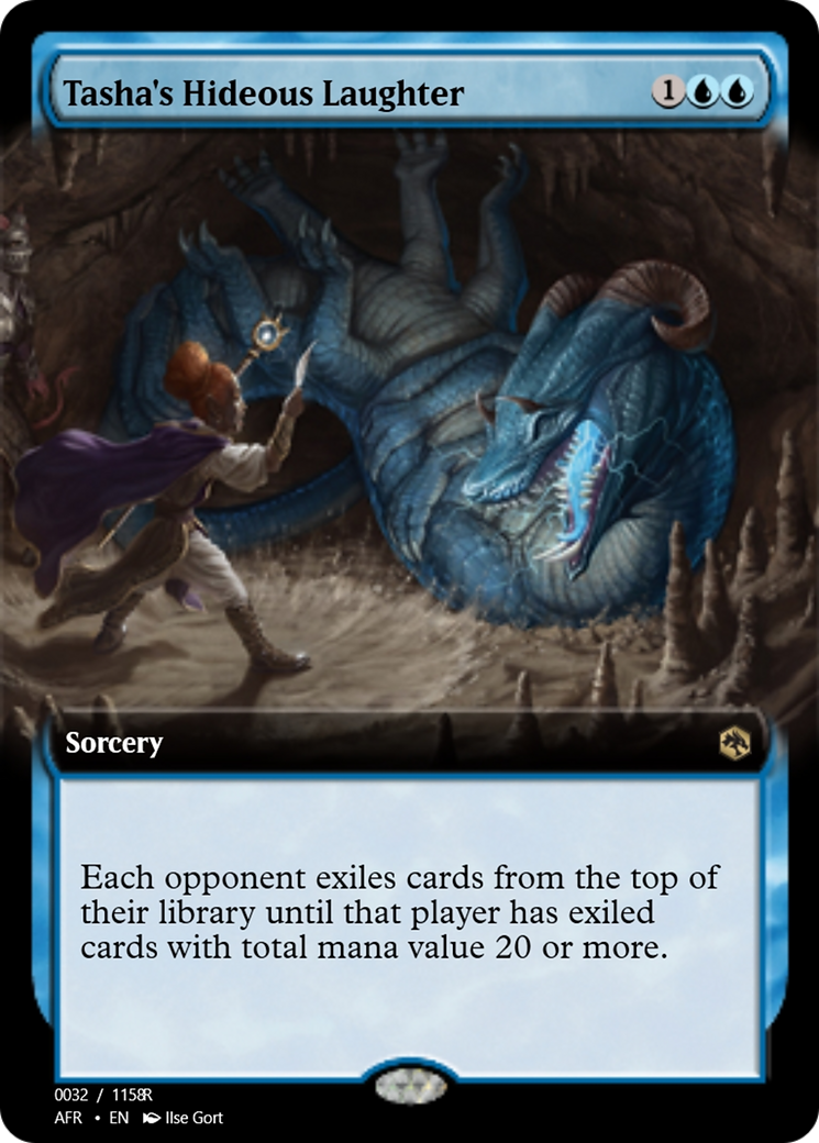 Tasha's Hideous Laughter (PRM-92680) - Magic Online Promos