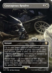 Courageous Resolve (LTC-506) - Tales of Middle-earth Commander (Borderless)