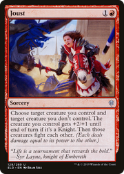 Joust (ELD-129) - Throne of Eldraine