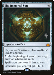 The Immortal Sun (PPM20-180P) - Rivals of Ixalan Promos