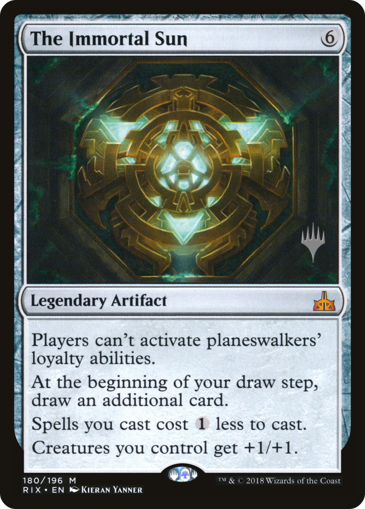 The Immortal Sun (PPM20-180P) - Rivals of Ixalan Promos Foil