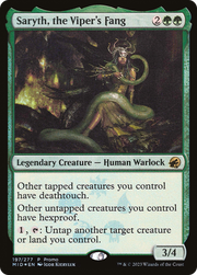 Saryth, the Viper's Fang (MEDIA-197★) - Innistrad: Midnight Hunt Promos Foil