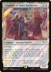 Triumph of Saint Katherine (40K-017) - Warhammer 40,000 Commander Foil