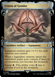 Crown of Gondor (LTC-485) - Tales of Middle-earth Commander: (Showcase)