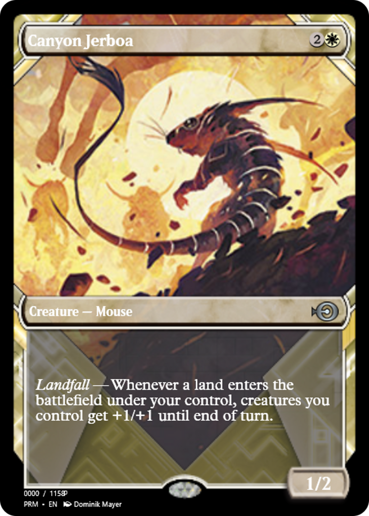 Canyon Jerboa (PRM-83702) - Magic Online Promos