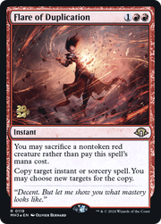 Flare of Duplication (PRE-119) - Modern Horizons 3 Promos Foil