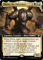 Perrie, the Pulverizer (NCC-107) - New Capenna Commander: (Extended Art)