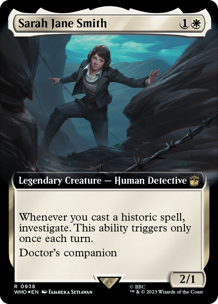 Sarah Jane Smith (WHO-938) - Doctor Who: (Extended Art) Foil